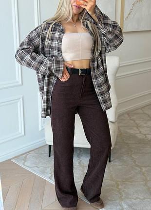 Базові жіночі вельветові брюки