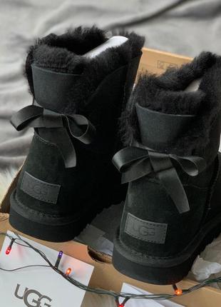 Уги ugg mini bailey bow угии