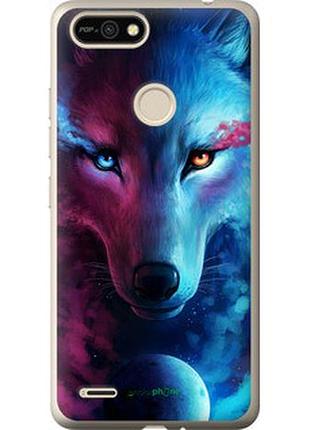 Чохол на tecno pop 2f b1f арт-вовк "3999u-2391-7673"