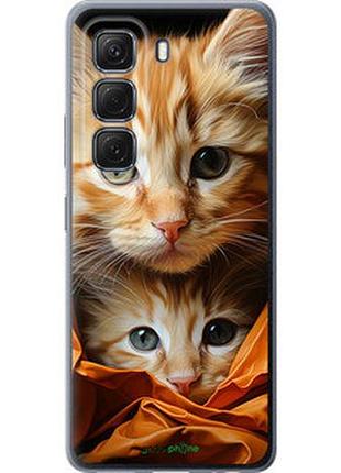 Чехол на infinix hot 50 5g котики 2 "5664u-3795-7673"