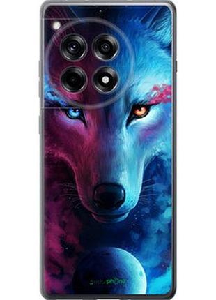 Чохол на oneplus ace 3 5g арт-вовк "3999u-3786-7673"