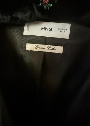 Куртка шкіряна mango 4