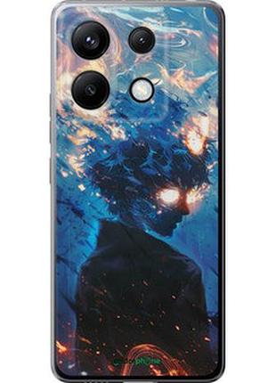 Чохол на xiaomi redmi note 13 pro 5g сатору годжо "6129u-3392-7673"