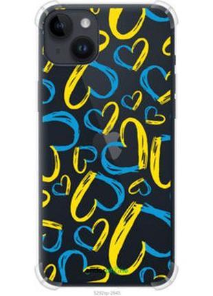 Чехол на iphone 14 plus сердца ua "5292sp-2645-7673"