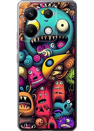 Чохол на xiaomi poco x6 смішні монстри "5549u-3678-7673"