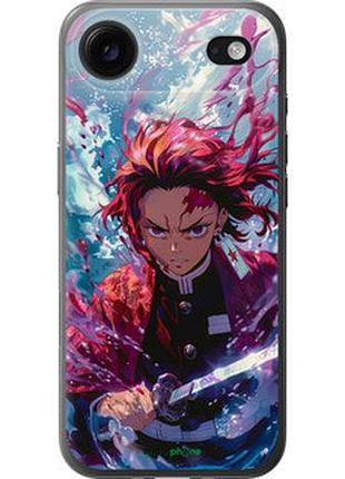 Чехол на iphone 17 air танджиро камадо: сирень, рассекающий духов "6111u-4032-7673"