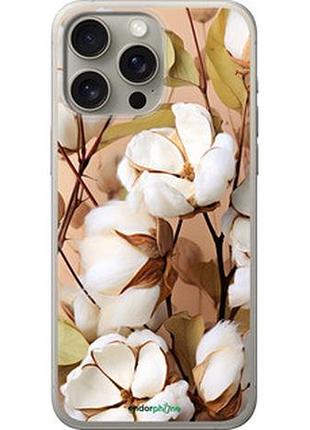 Чохол на iphone 15 pro max бавовна "5665u-3098-7673"