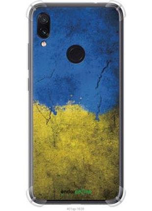 Чехол на xiaomi redmi note 7 флаг украины 2 "401sp-1639-7673"
