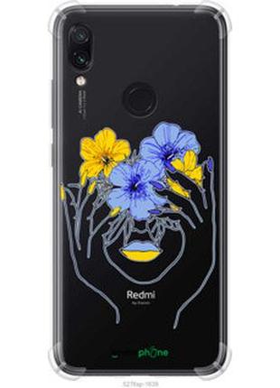 Чохол на xiaomi redmi note 7 дівчина v4 "5276sp-1639-7673"