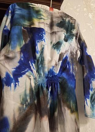 Плаття атласне 5