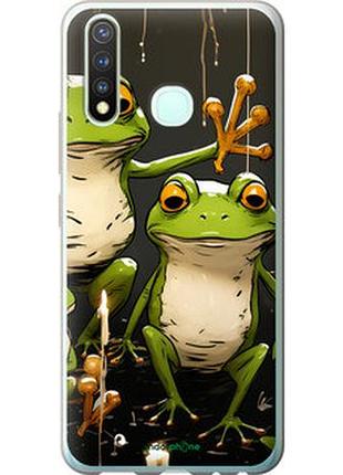 Чехол на vivo y19 лягушки 2 "5657u-630-7673"