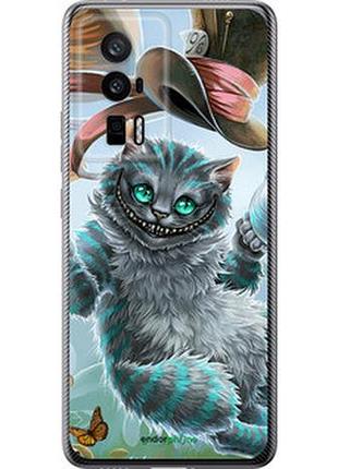 Чехол на xiaomi poco f5 pro 5g чеширский кот 2 "3993u-3193-7673"