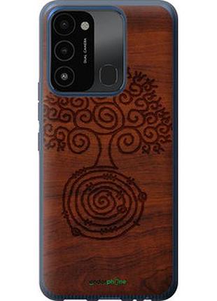Чохол на tecno spark go 2022 kg5m візерунок дерева "4119u-2638-7673"