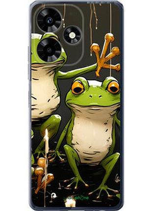 Чехол на infinix hot 30 лягушки 2 "5657u-3046-7673"