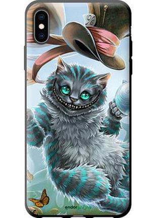 Чехол на iphone xs max чеширский кот 2 "3993b-1557-7673"
