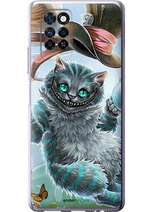 Чехол на infinix note 10 pro чеширский кот 2 "3993u-2709-7673"