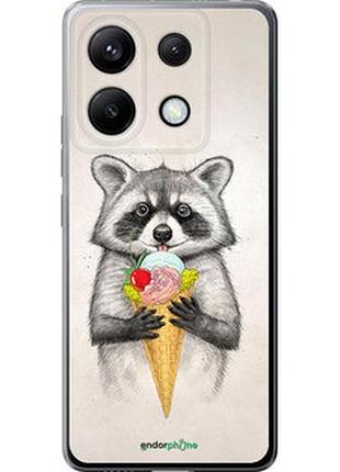 Чохол на xiaomi redmi note 13 pro 5g єнотик з морозивом "4602u-3392-7673"