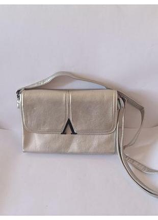 Сумка серебряная