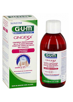 Ополаскиватель для рта gum gingidex intensive treatment 300 мл