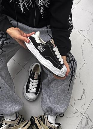 Maison mihara yasuhiro blakey og sole canvas low