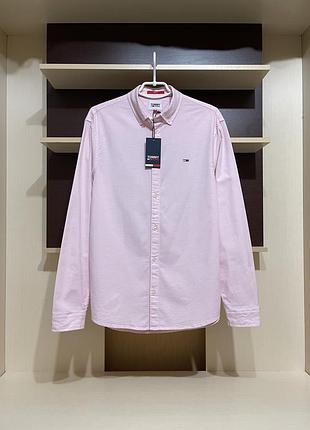 Tommy hilfiger, оригинал рубашка в стиле оксфорд