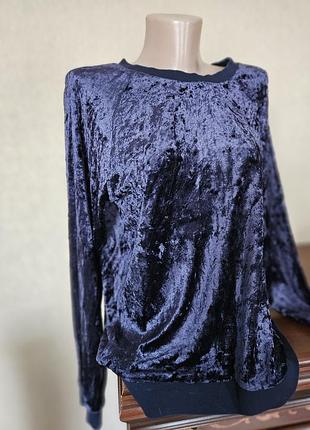 Велюровый свитшот boden (crushed velvet)