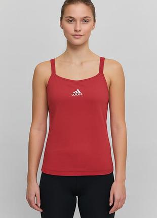 Майка спортивная adidas малинового цвета 🌸