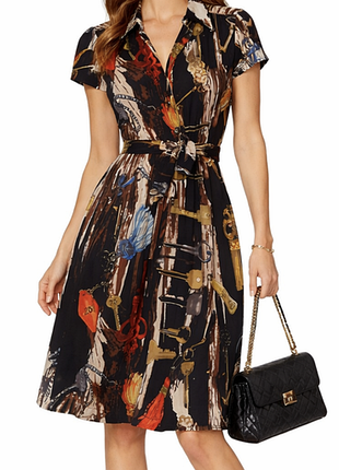 Роскошное шелковое платье diane von furstenberg (dvf)