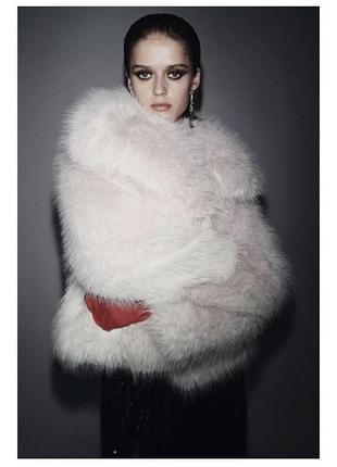 Шуба з еко-хутра zw collection