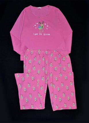 Пижама matalan трикотаж хлопок100% р.4xl\5xl