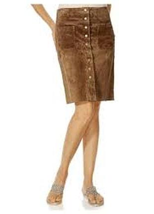 Rick cardona замшевая юбка р s