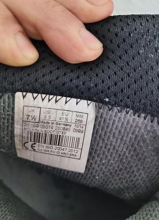 Берцы-ботинки. lowa gore-tex оригинал 9