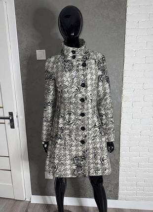 Дизайнерське демісезонне пальто desigual, l-xl 50р
