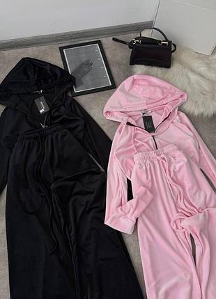 Велюровий костюм трійка