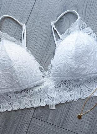 Топ лиф бюстье ажурный с чашечками