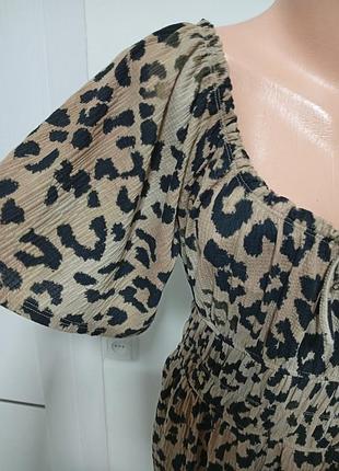 Плаття в тигровий принт next 2