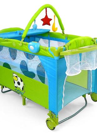 Манеж ліжко milly mally mirage deluxe cow