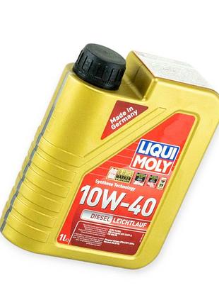 Масло моторное liqui moly 10w-40 diesel leichtlauf 1л