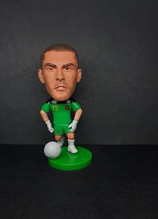 Віктор вальдес. збірна іспанії. фігурки футболістів soccerwe