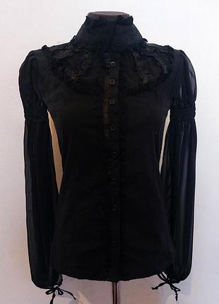 Суперціна. стильна сорочка блузка, мереживо. туреччина. нова, р. 44-48