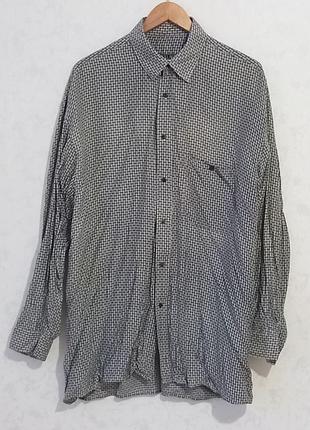 Рубашка чоловіча, жіноча шовк. l-xl