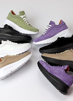 Кросівки жіночі весна шкіра