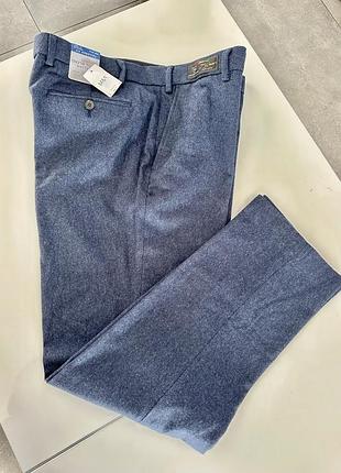 Вовняні штани брюки вовняні old money чоловічий одяг штани та шорти