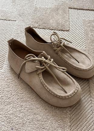 Лофери жіночі замшеві