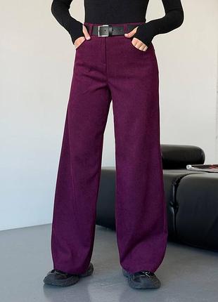 Вельветовые женские брюки