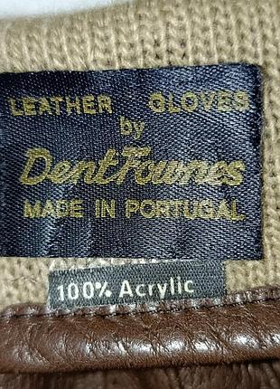 Кожаные перчатки dentfownes 6