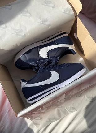 Кроссовки nike cortez blue white