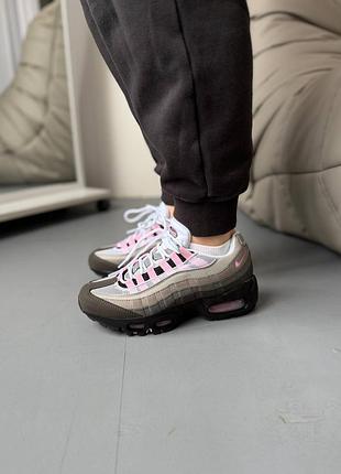 Nike air max 95 grey pink foam