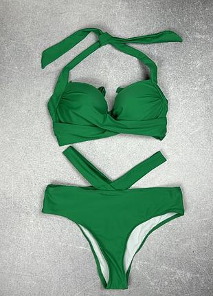 Купальник роздільний з чашкою shein