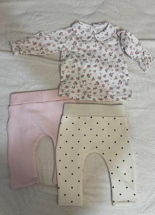 Набор штанишки и кофта 0-3 мес nutmeg